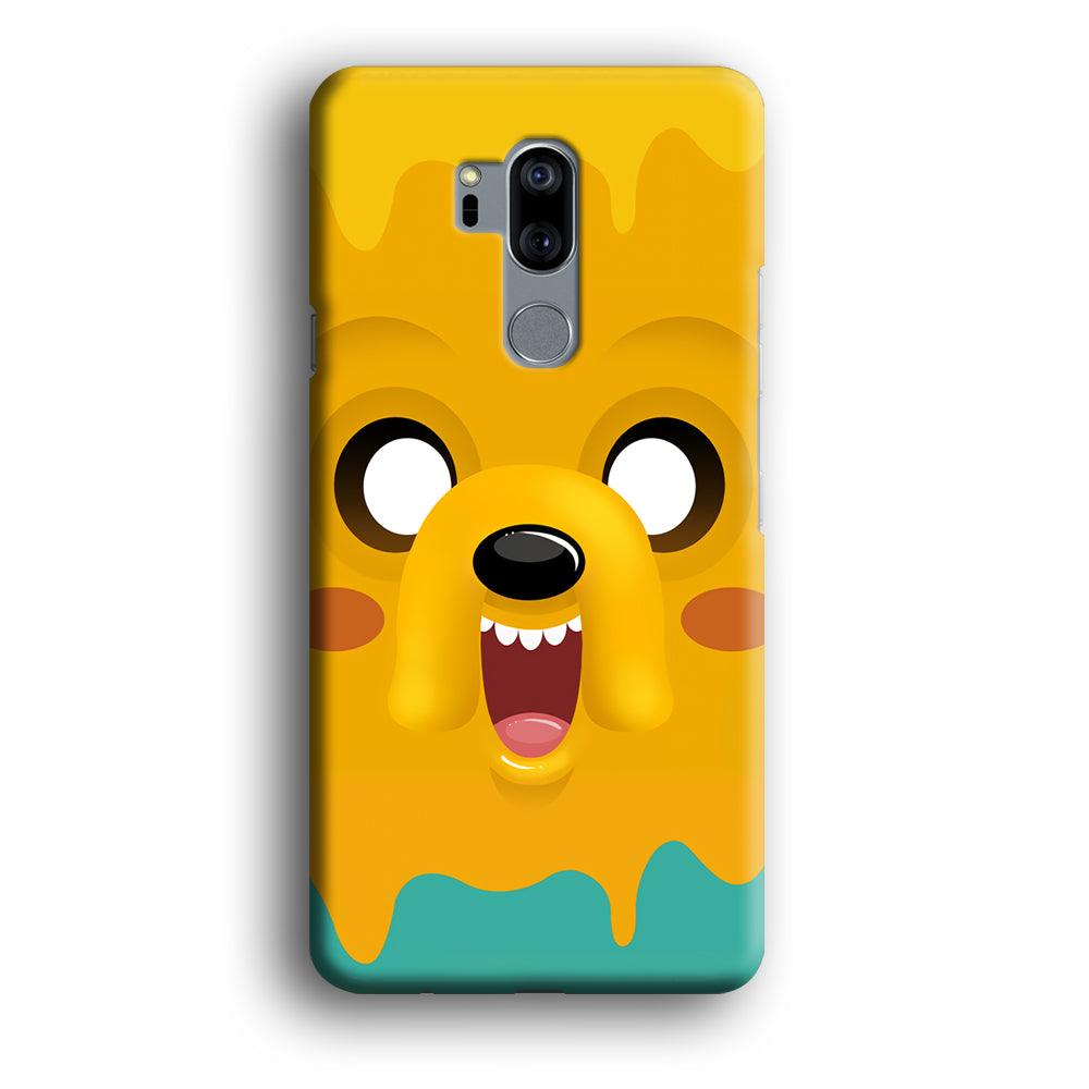Cute Jake Adventure Time LG G7 ThinQ 3D Case-Xtracase