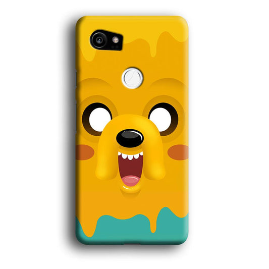 Cute Jake Adventure Time Google Pixel 2 XL 3D Case-Xtracase