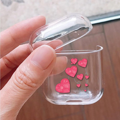 Cute Love balloon Protective Clear Case Cover For Apple Airpods-Xtracase