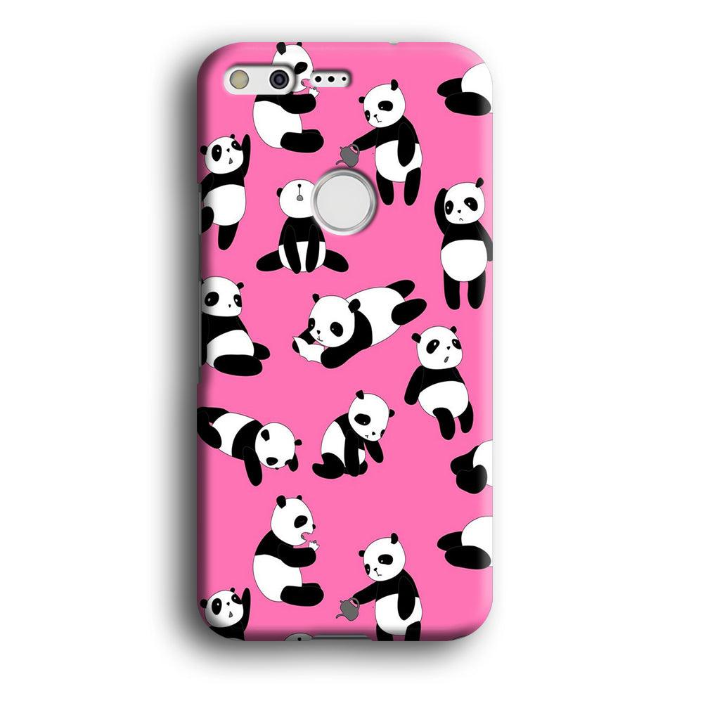 Cute Panda Google Pixel XL 3D Case-Xtracase