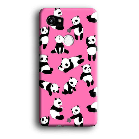 Cute Panda Google Pixel 2 XL 3D Case-Xtracase
