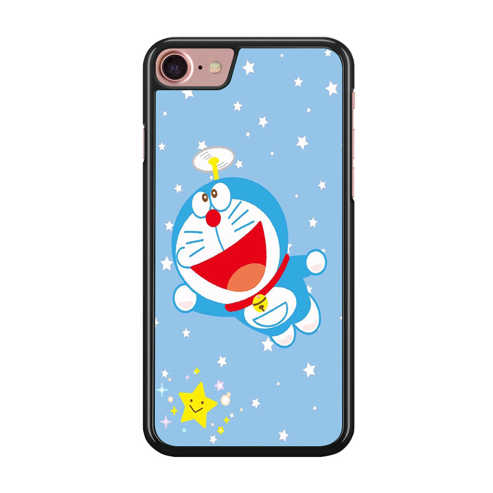 DM Doraemon fly between stars iPhone 8 Case