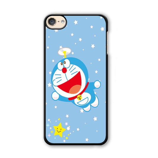 DM Doraemon fly between stars iPod Touch 6 Case-Plastic / Full Wrap (3D Case)-Xtracase
