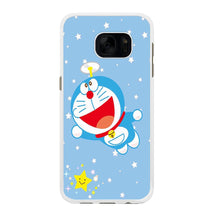 Load image into Gallery viewer, DM Doraemon fly between stars Samsung Galaxy S7 Edge Case