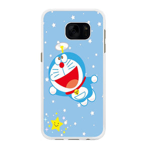 DM Doraemon fly between stars Samsung Galaxy S7 Edge Case