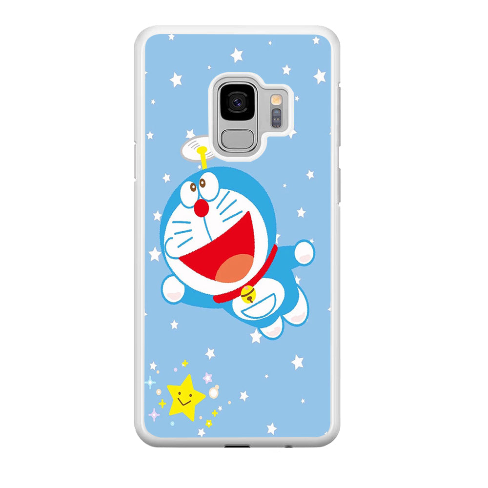 DM Doraemon fly between stars Samsung Galaxy S9 Case