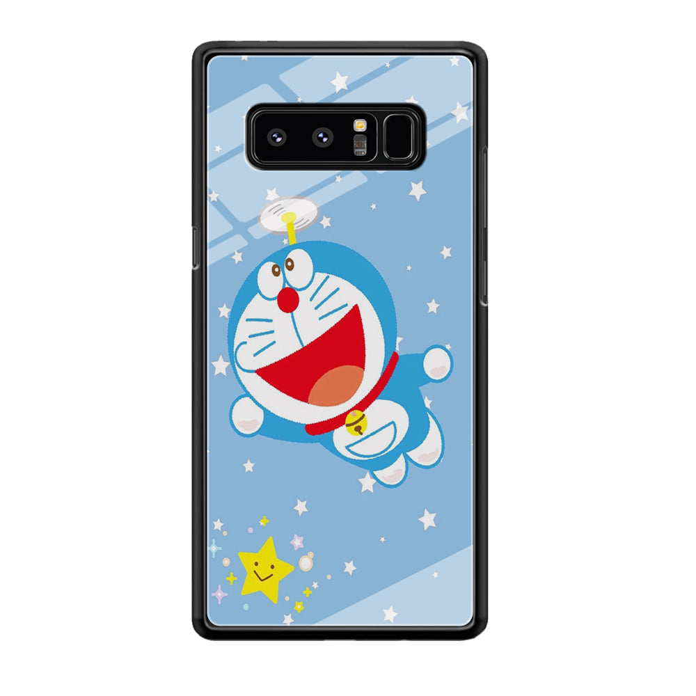 DM Doraemon fly between stars Samsung Galaxy Note 8 Case