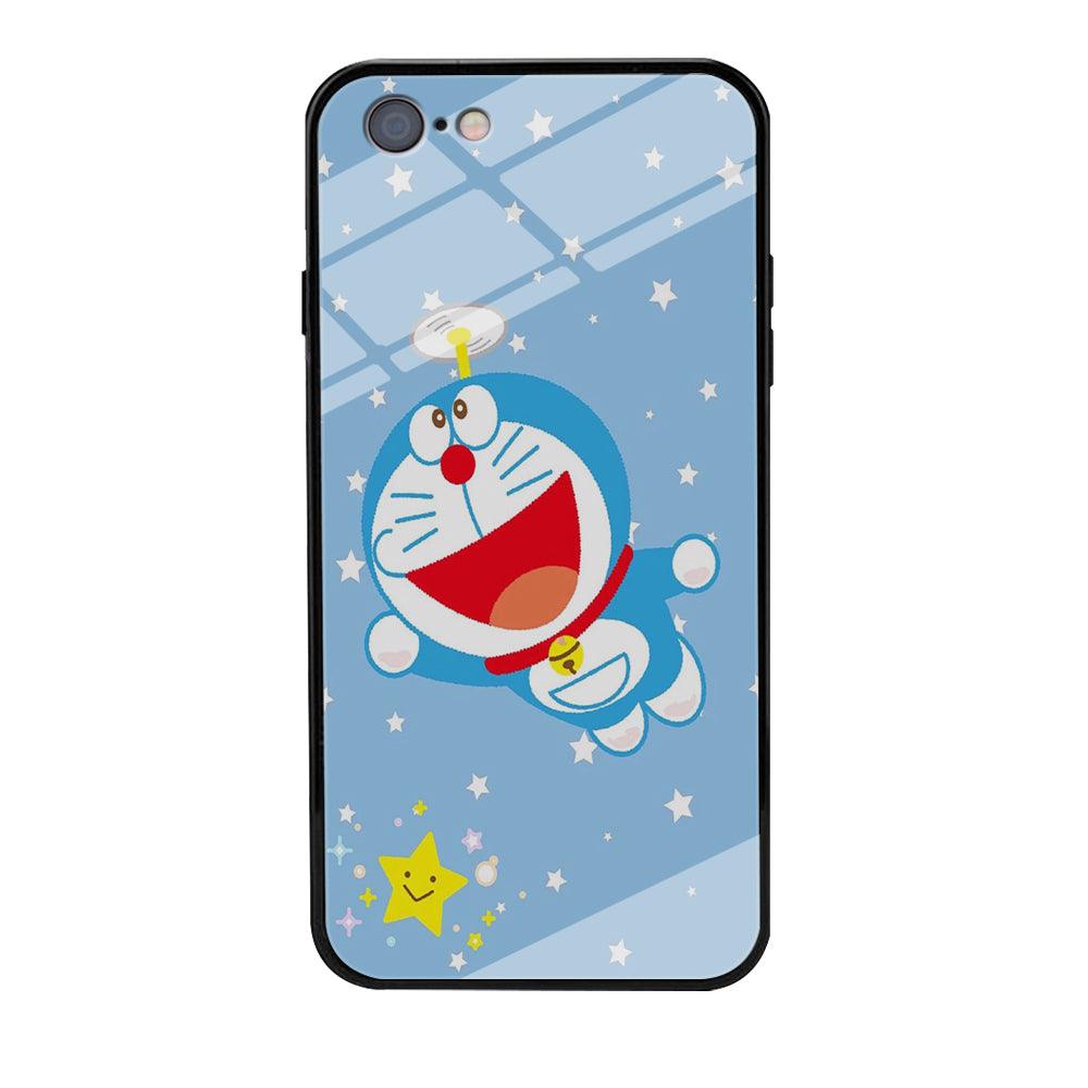 DM Doraemon fly between stars iPhone 6 | 6s Case-Tempered Glass Case-Xtracase
