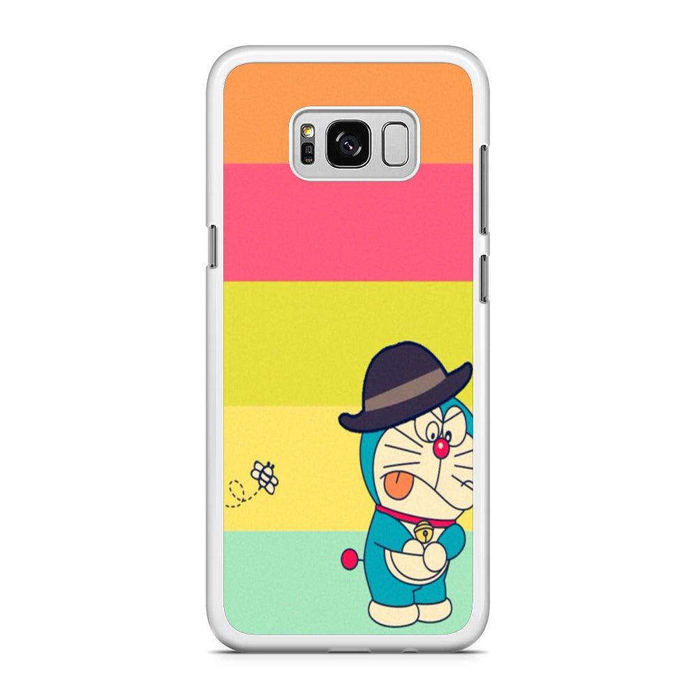 DM Doraemon look for magic tool Samsung Galaxy S8 Case-Rubber / White (2D Case)-Xtracase