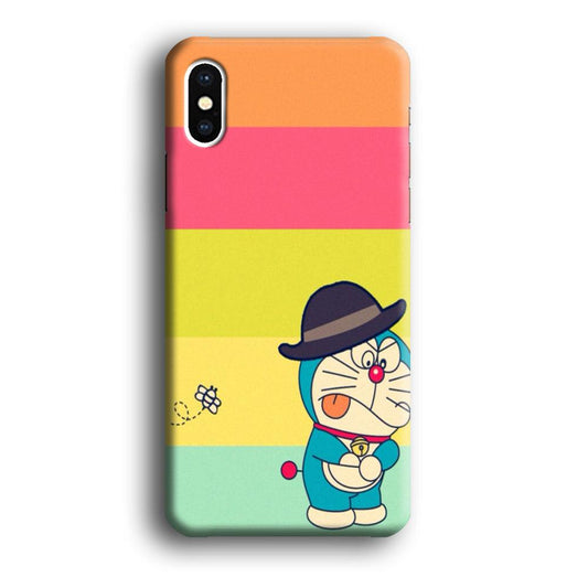 DM Doraemon look for magic tool iPhone X Case-Plastic / Full Wrap (3D Case)-Xtracase