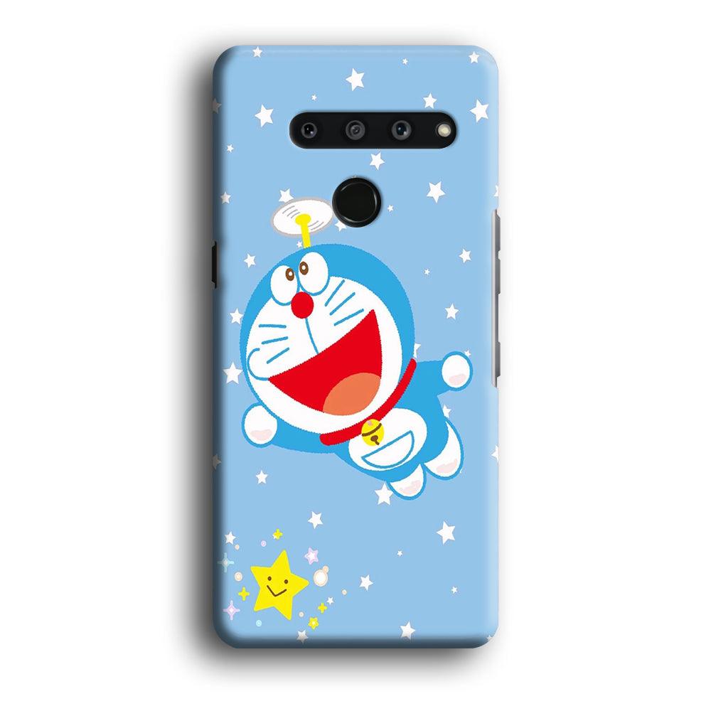 DM Doraemon fly between stars LG V50 3D Case-Xtracase