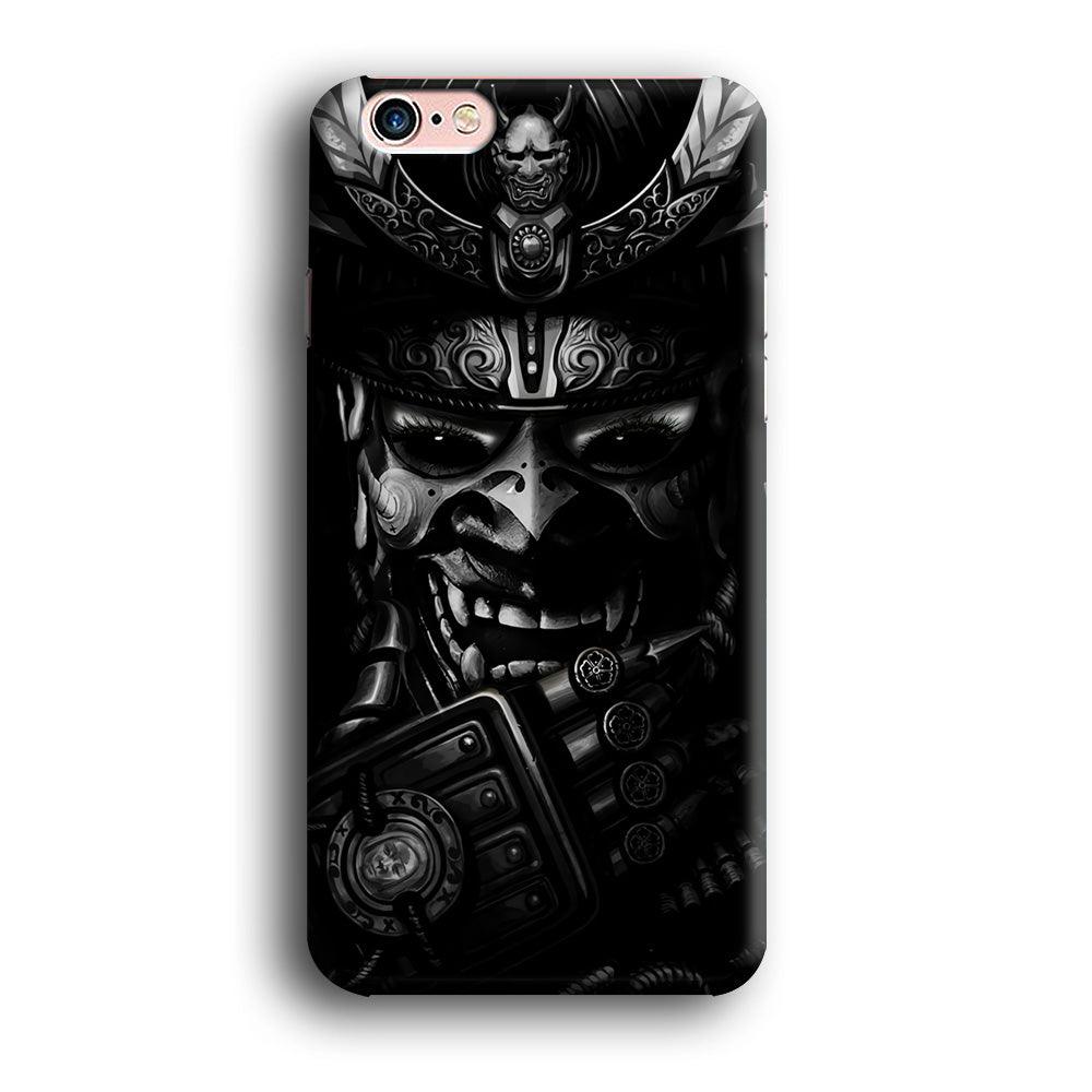 Dark Samurai Smile Mask iPhone 6 | 6s Case-Plastic / Full Wrap (3D Case)-Xtracase