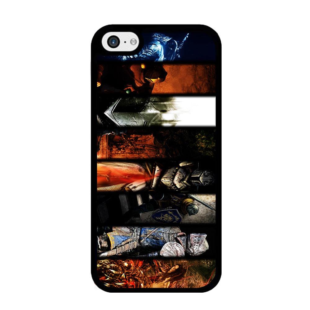 Dark Souls II Poster iPhone 5 | 5s Case-Rubber / Black (2D Case)-Xtracase