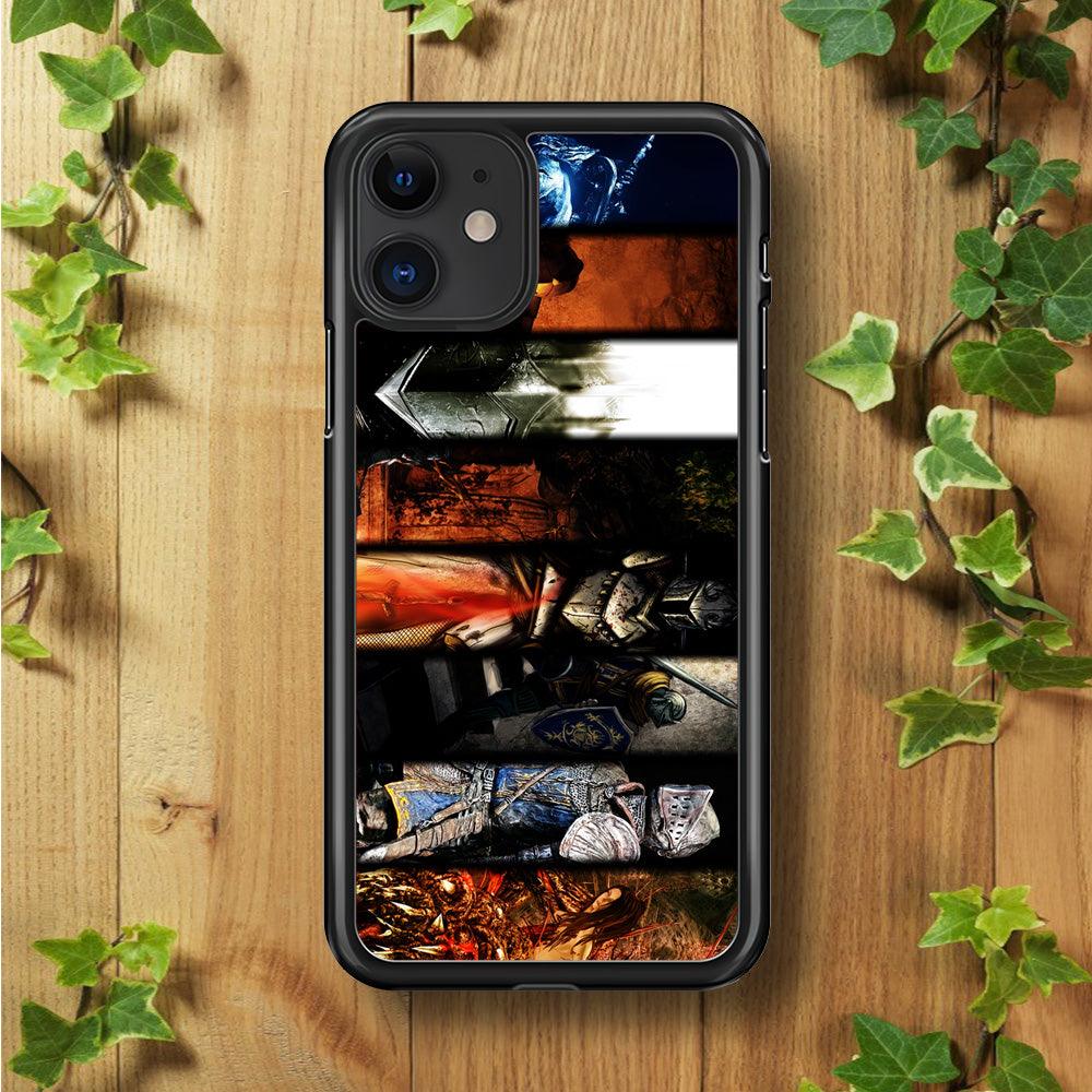 Dark Souls II Poster iPhone 11 Case-Rubber / Black (2D Case)-Xtracase