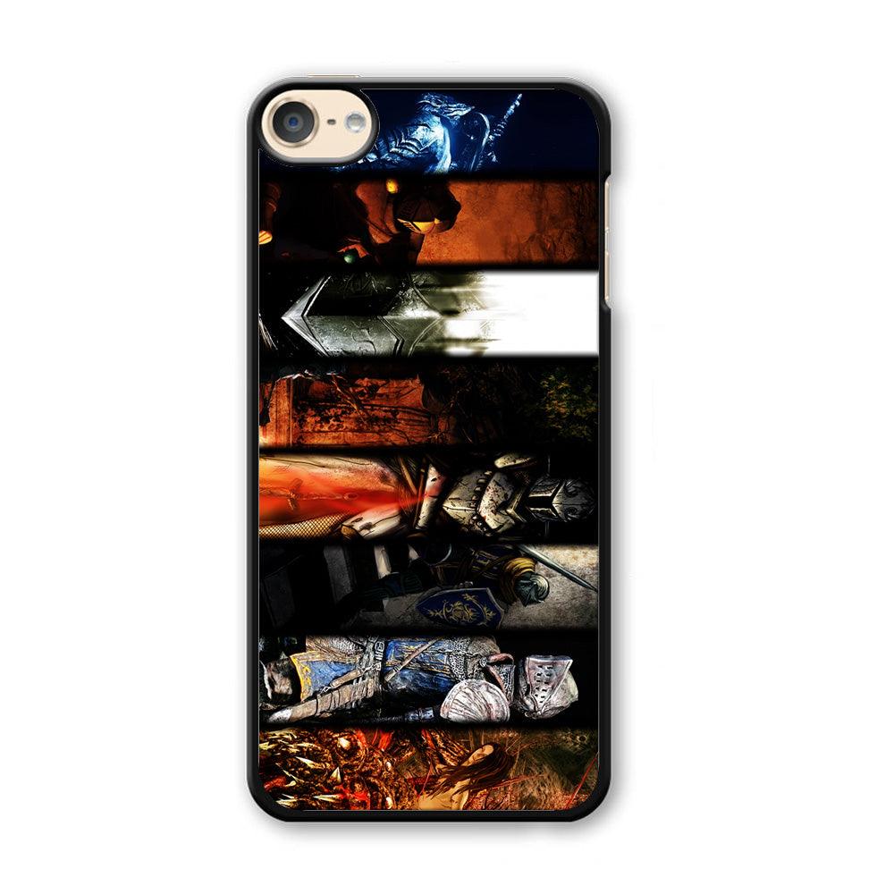 Dark Souls II Poster iPod Touch 6 Case-Plastic / Black (2D Case)-Xtracase