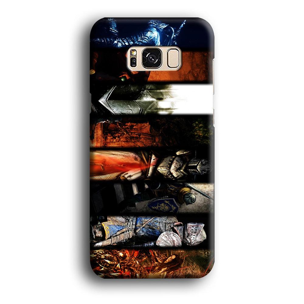 Dark Souls II Poster Samsung Galaxy S8 Case-Plastic / Full Wrap (3D Case)-Xtracase