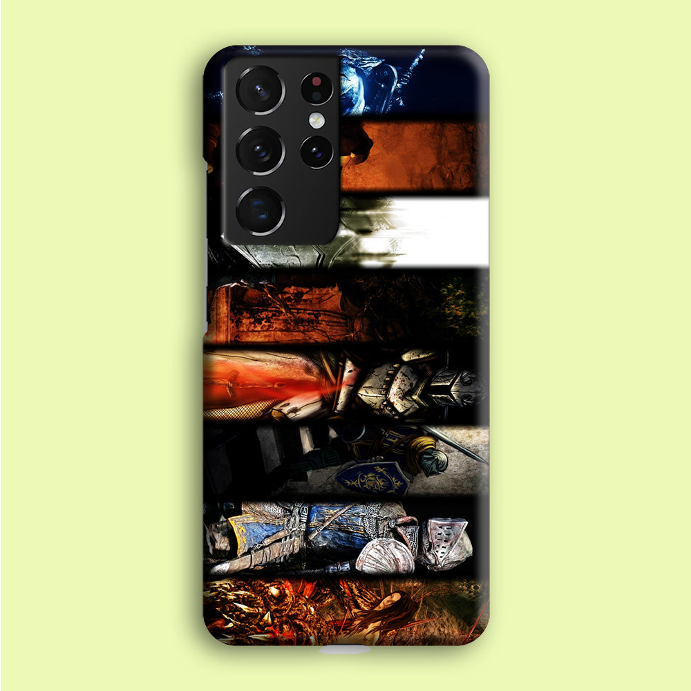 Dark Souls II Poster Samsung Galaxy S21 Ultra Case