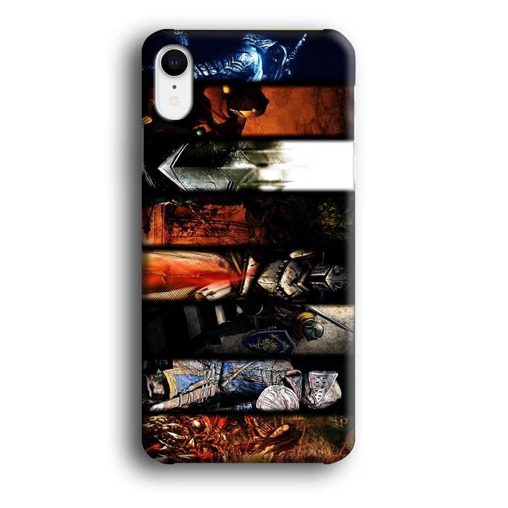 Dark Souls II Poster iPhone XR Case-Plastic / Full Wrap (3D Case)-Xtracase