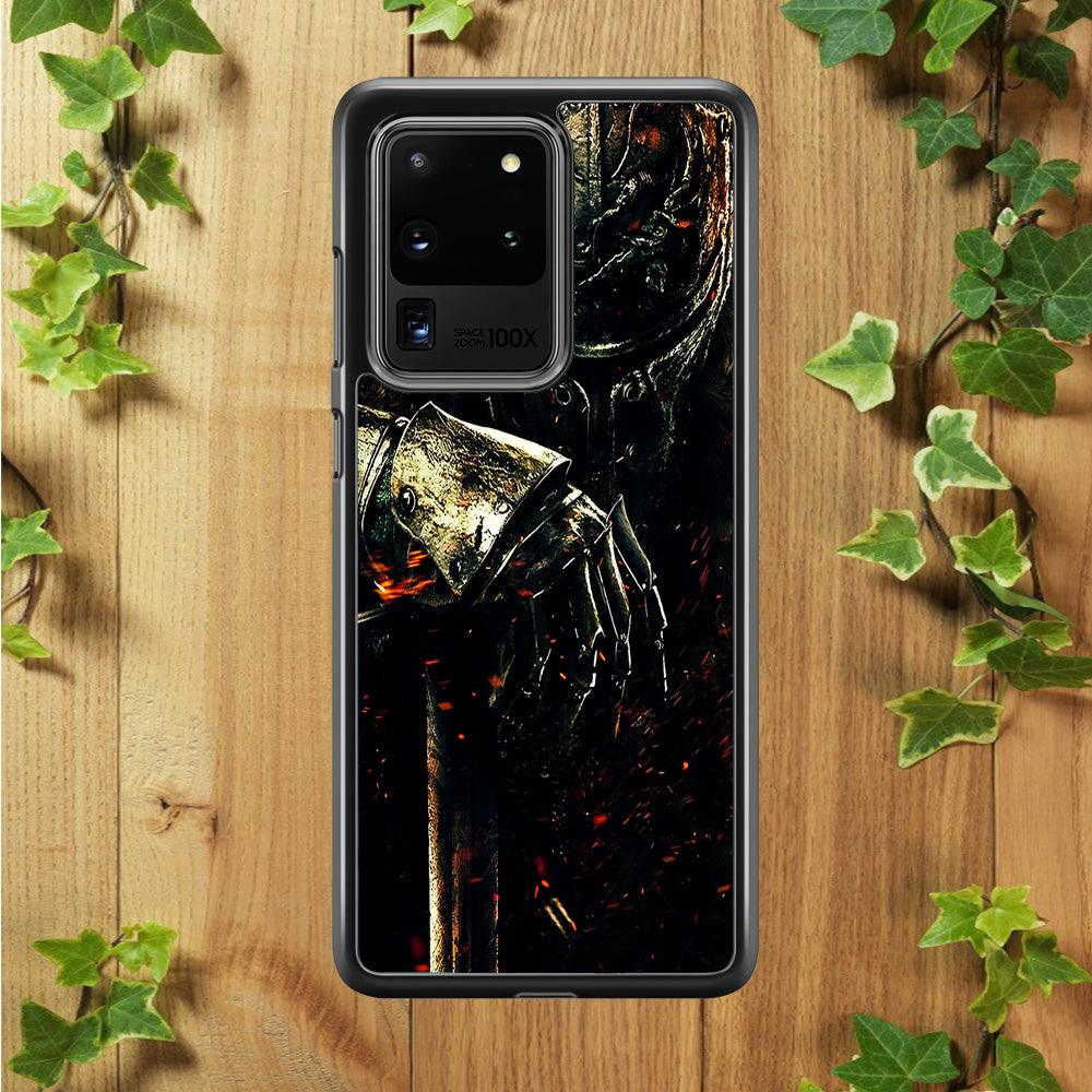 Dark Souls Knight Samsung Galaxy S20 Ultra Case-Plastic / Full Wrap (3D Case)-Xtracase