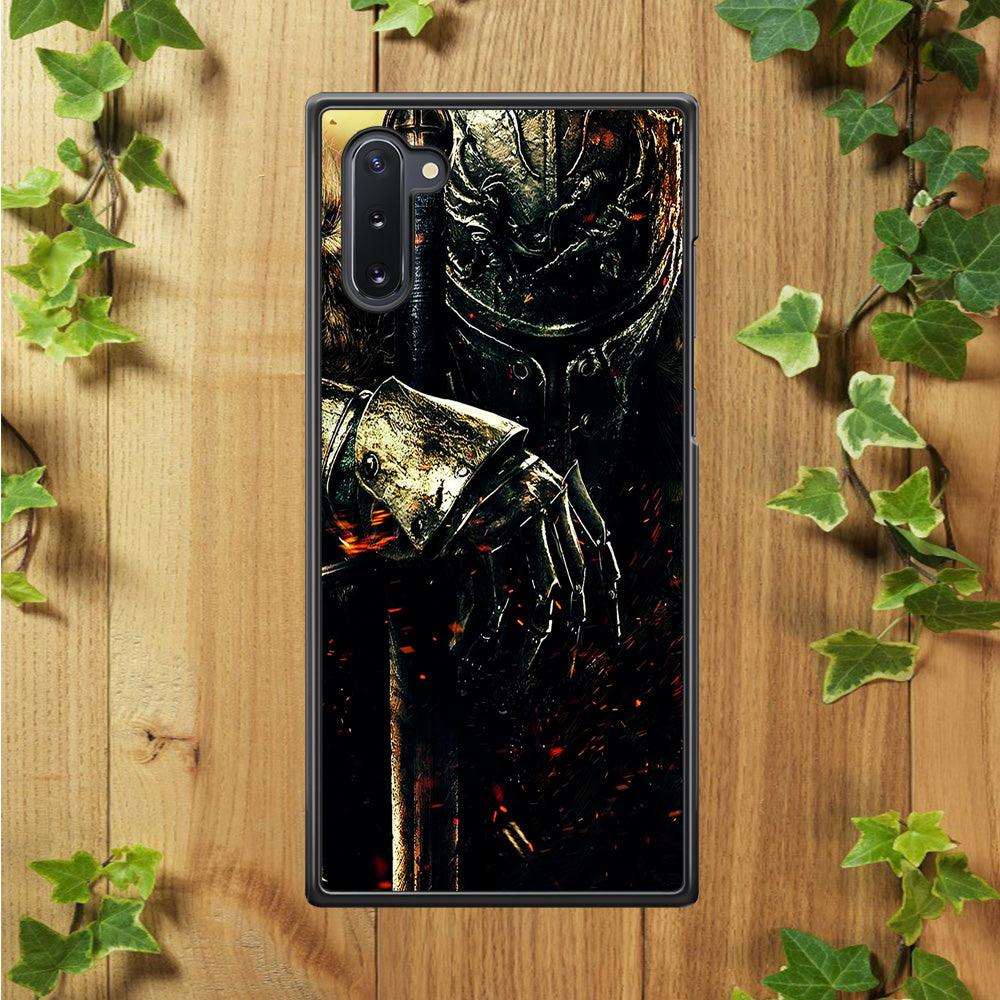 Dark Souls Knight Samsung Galaxy Note 10 Case-Plastic / Full Wrap (3D Case)-Xtracase
