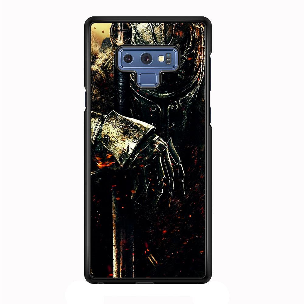 Dark Souls Knight Samsung Galaxy Note 9 Case-Plastic / Full Wrap (3D Case)-Xtracase