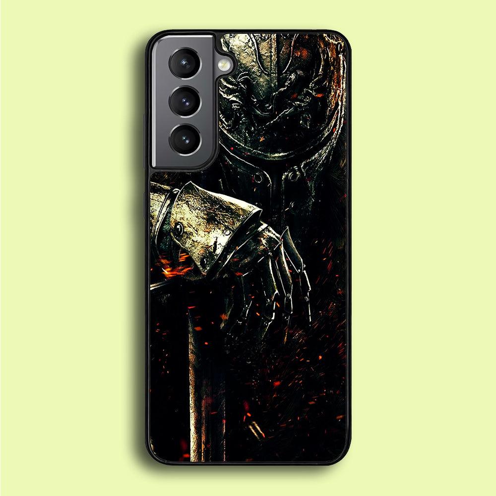Dark Souls Knight Samsung Galaxy S21 Plus Case-Plastic / Full Wrap (3D Case)-Xtracase