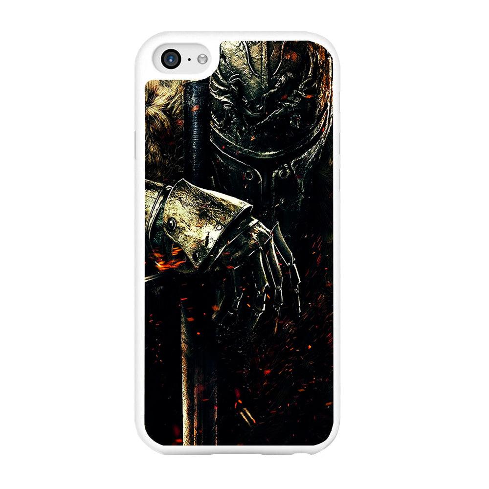 Dark Souls Knight iPhone 6 | 6s Case-Rubber / White (2D Case)-Xtracase
