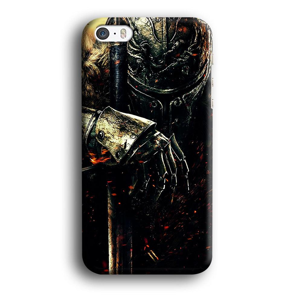 Dark Souls Knight iPhone 5 | 5s Case-Plastic / Full Wrap (3D Case)-Xtracase