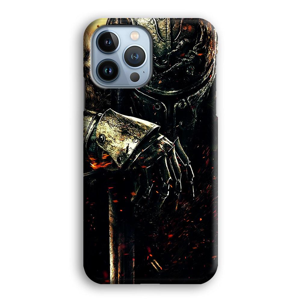Dark Souls Knight iPhone 13 Pro Max Case-Plastic / Full Wrap (3D Case)-Xtracase