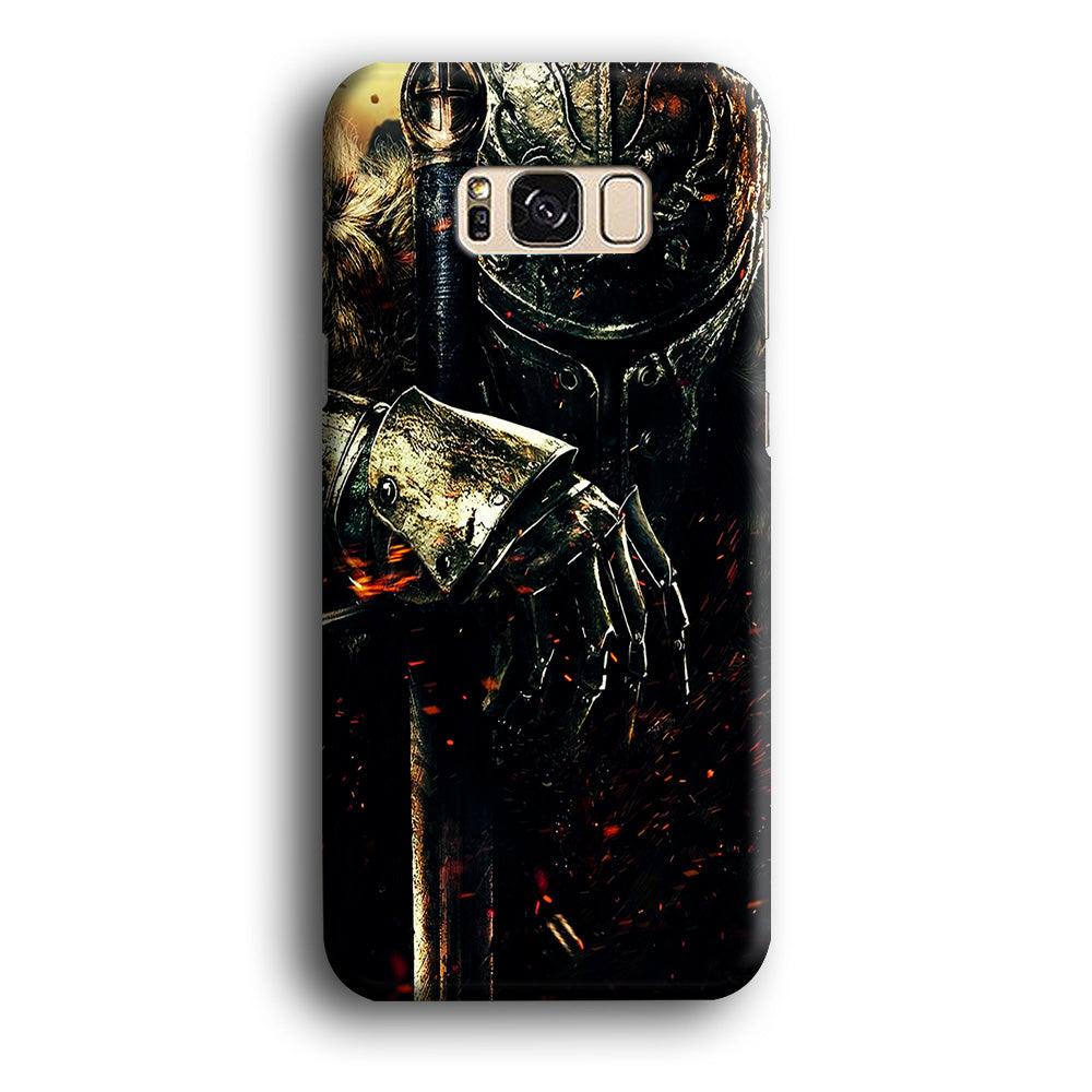 Dark Souls Knight Samsung Galaxy S8 Case-Plastic / Full Wrap (3D Case)-Xtracase