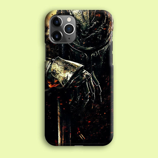 Dark Souls Knight iPhone 12 Pro Max Case-Plastic / Full Wrap (3D Case)-Xtracase