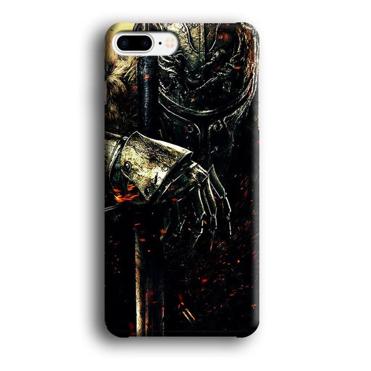 Dark Souls Knight iPhone 8 Plus Case-Plastic / Full Wrap (3D Case)-Xtracase