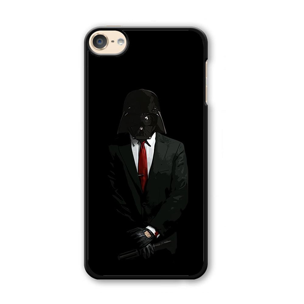 Darth Vader Black Tuxedo iPod Touch 6 Case-Plastic / Full Wrap (3D Case)-Xtracase