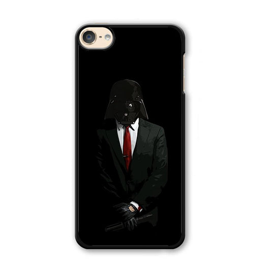 Darth Vader Black Tuxedo iPod Touch 6 Case-Plastic / Full Wrap (3D Case)-Xtracase