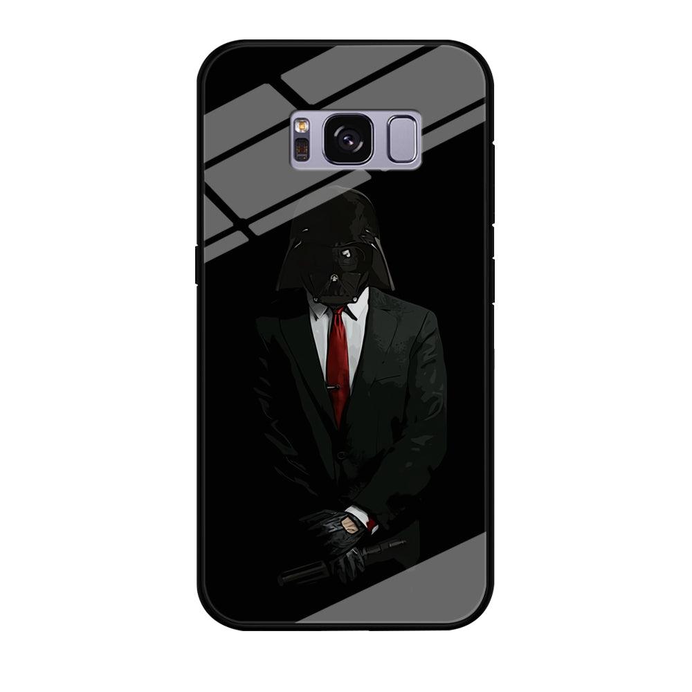 Darth Vader Black Tuxedo Samsung Galaxy S8 Case-Tempered Glass Case-Xtracase