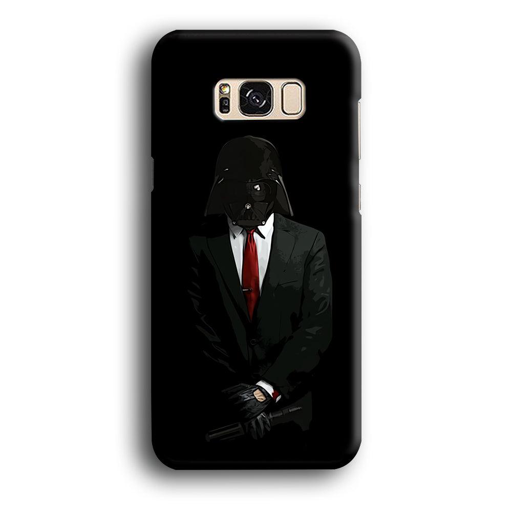 Darth Vader Black Tuxedo Samsung Galaxy S8 Case-Plastic / Full Wrap (3D Case)-Xtracase