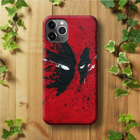 Deadpool 001 iPhone 11 Pro Max Case-Plastic / Full Wrap (3D Case)-Xtracase