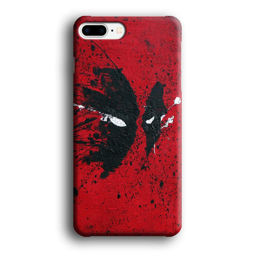 Deadpool 001 iPhone 8 Plus Case-Plastic / Full Wrap (3D Case)-Xtracase