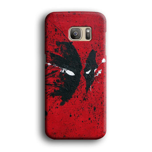 Deadpool 001 Samsung Galaxy S7 Case-Plastic / Full Wrap (3D Case)-Xtracase