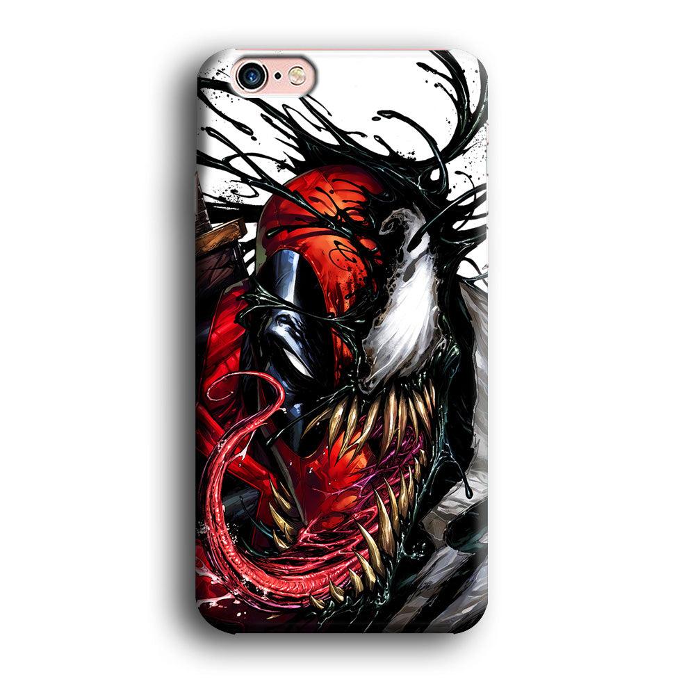 Deadpool and Venom iPhone 6 | 6s Case-Plastic / Full Wrap (3D Case)-Xtracase