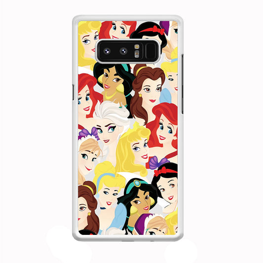 Disney Princess Collage Samsung Galaxy Note 8 Case