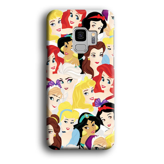 Disney Princess Collage Samsung Galaxy S9 Case