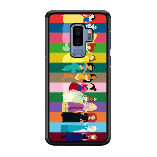 Disney Princess Colorful Samsung Galaxy S9 Plus Case