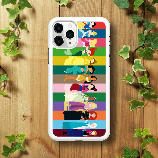 Disney Princess Colorful iPhone 11 Pro Max Case
