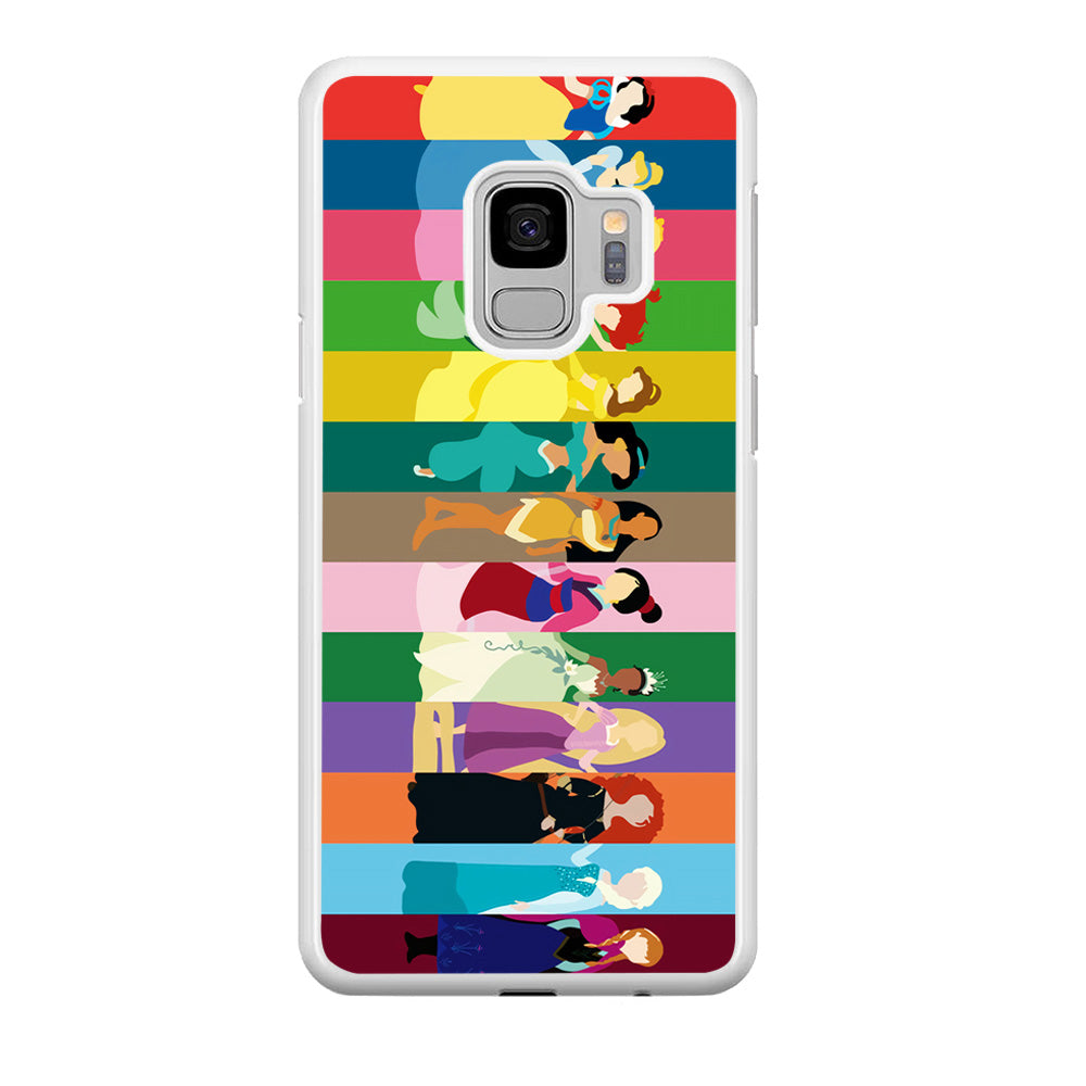 Disney Princess Colorful Samsung Galaxy S9 Case