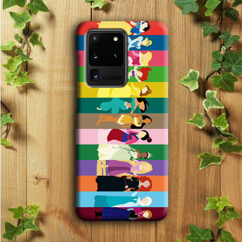 Disney Princess Colorful Samsung Galaxy S20 Ultra Case