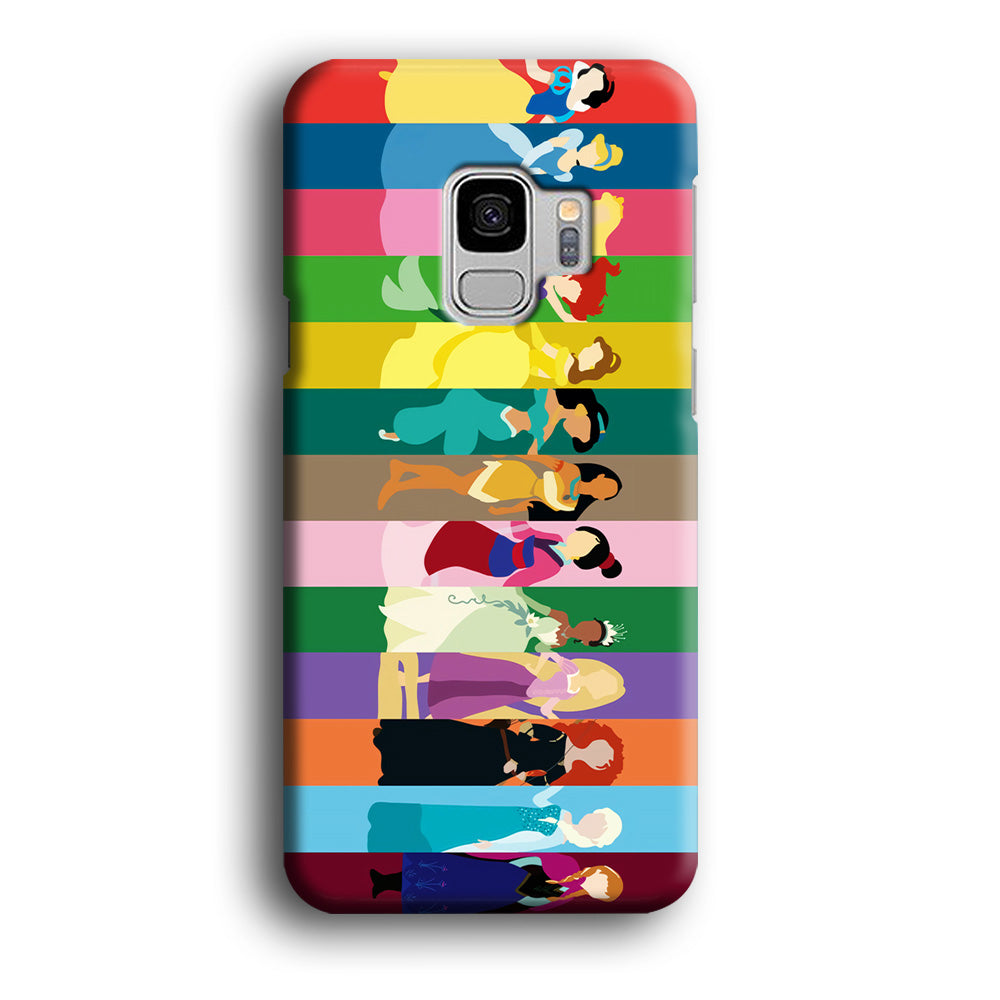 Disney Princess Colorful Samsung Galaxy S9 Case