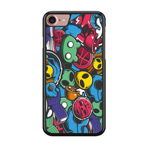Doodle 001 iPhone 7 Case