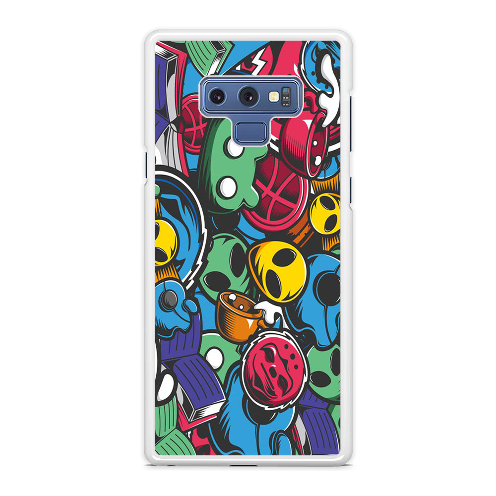 Doodle 001 Samsung Galaxy Note 9 Case