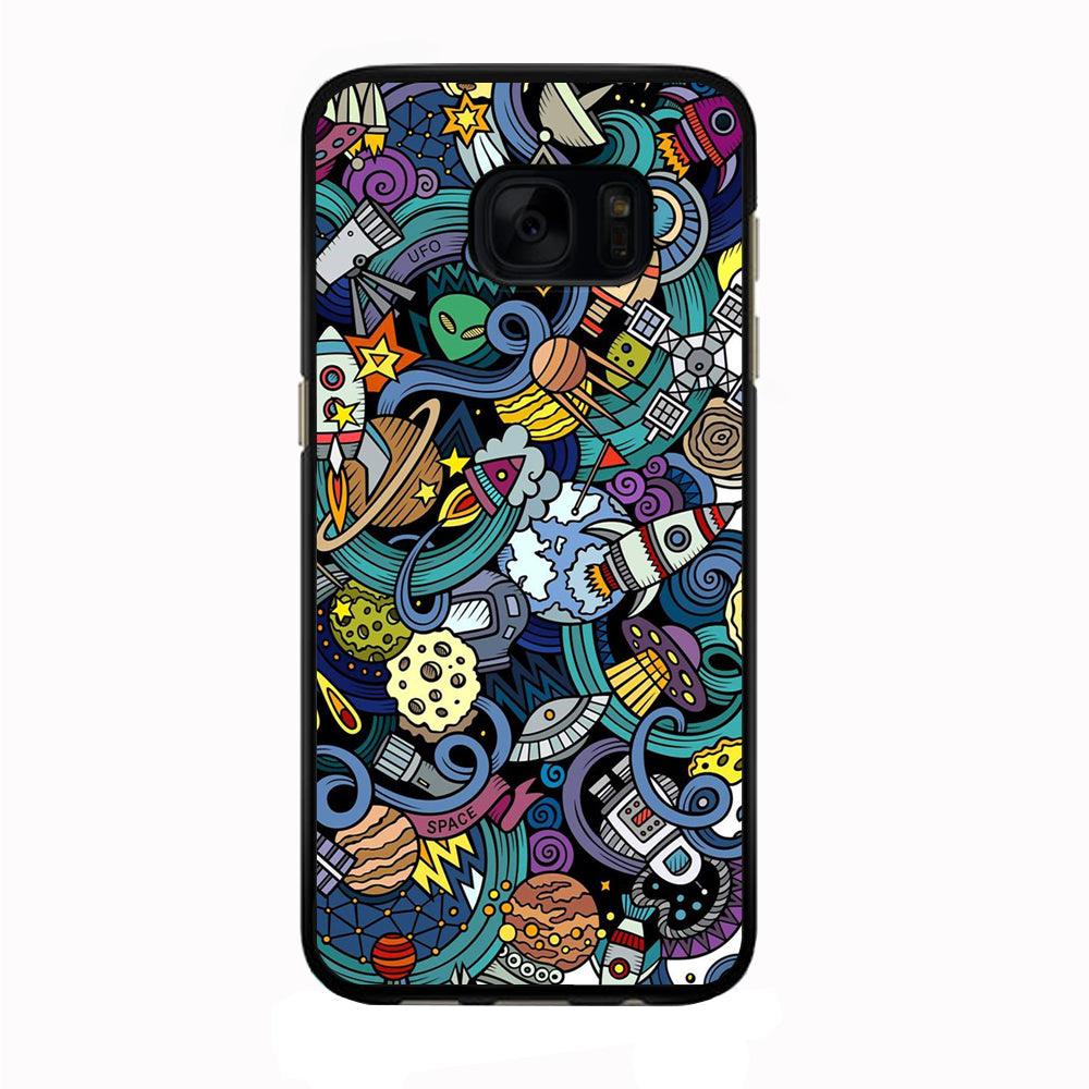 Doodle 002 Samsung Galaxy S7 Edge Case